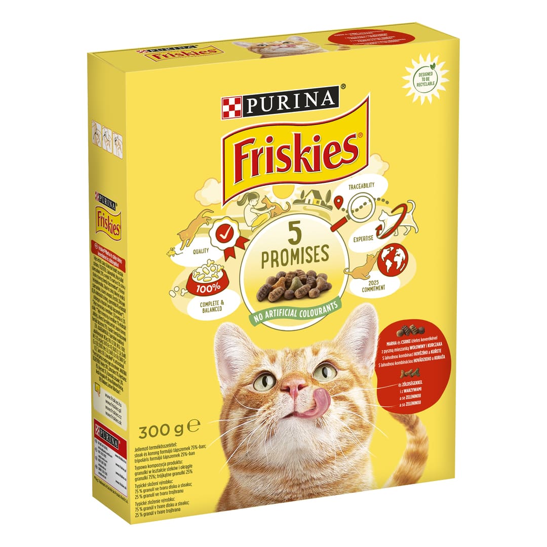 Friskies Adult - Sucha karma dla dorosłych kotów | PURINA